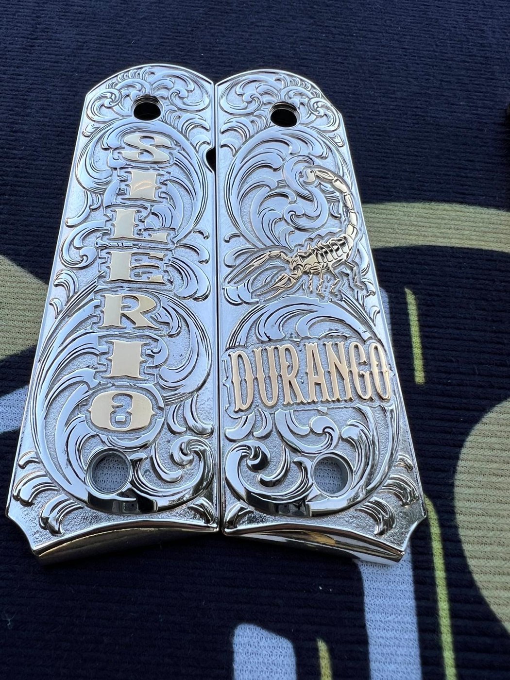 Custom engraved grip example 5